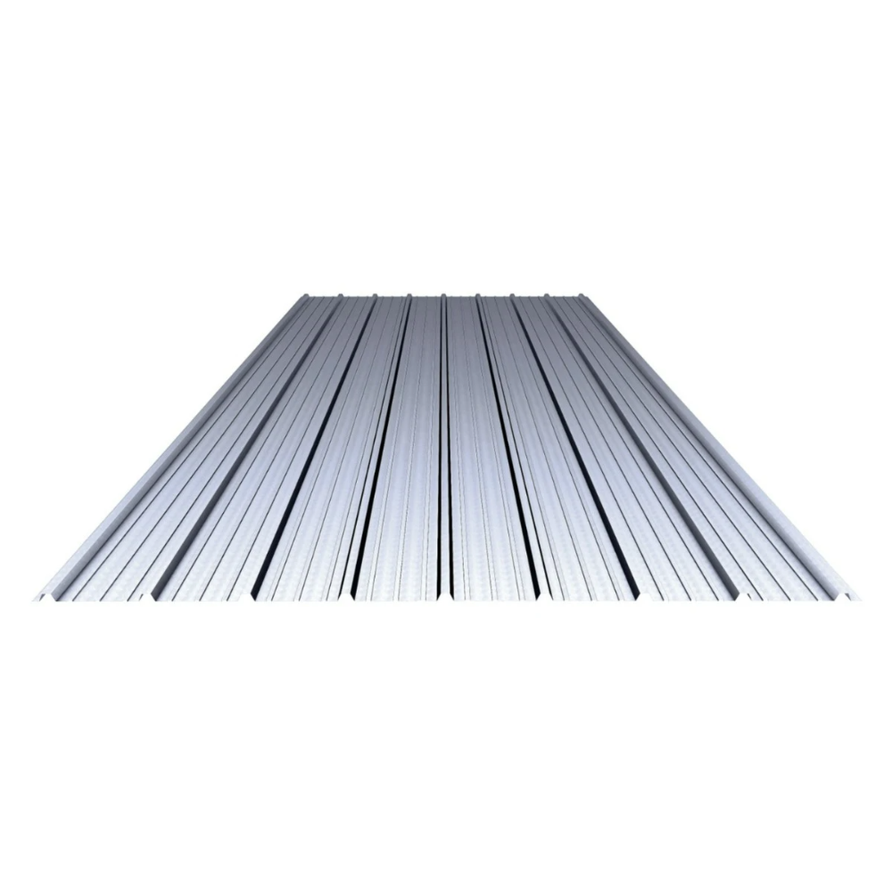 Tabla cutata zincata G10, inaltime cuta 10 mm, 2000 x 910 x 0.35 mm