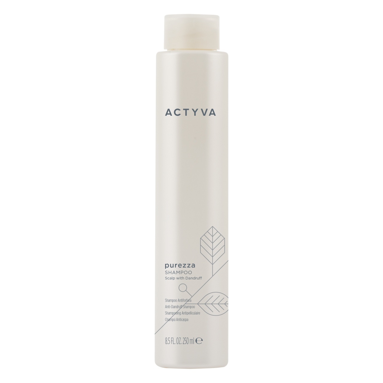 Sampon pentru purificare scalp Kemon Actyva Purezza (Concentratie: Sampon, Gramaj: 250 ml)