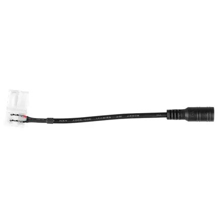 Conector Alimentare   Fir  Banda LED 3528 Negru