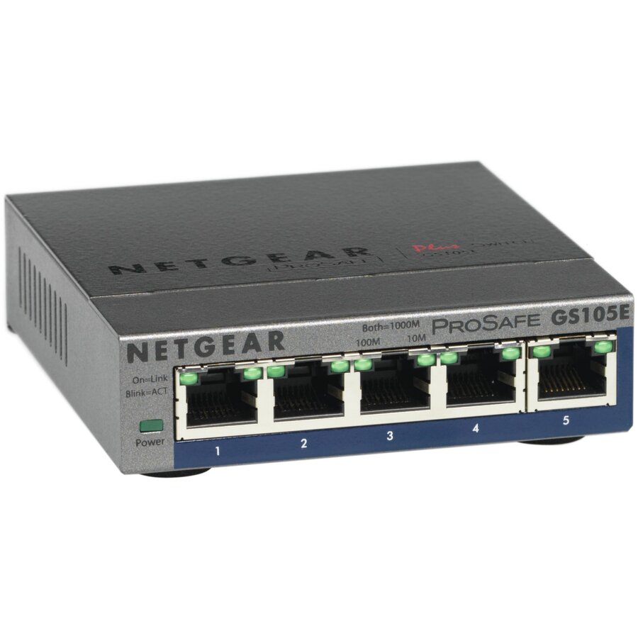 Switch GS105E-200PES  Managed L2/L3 Gigabit Ethernet (10/100/1000) Grey