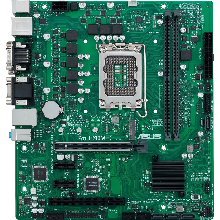 Placa De Baza PRO H610M-C-CSM  Socket 1700