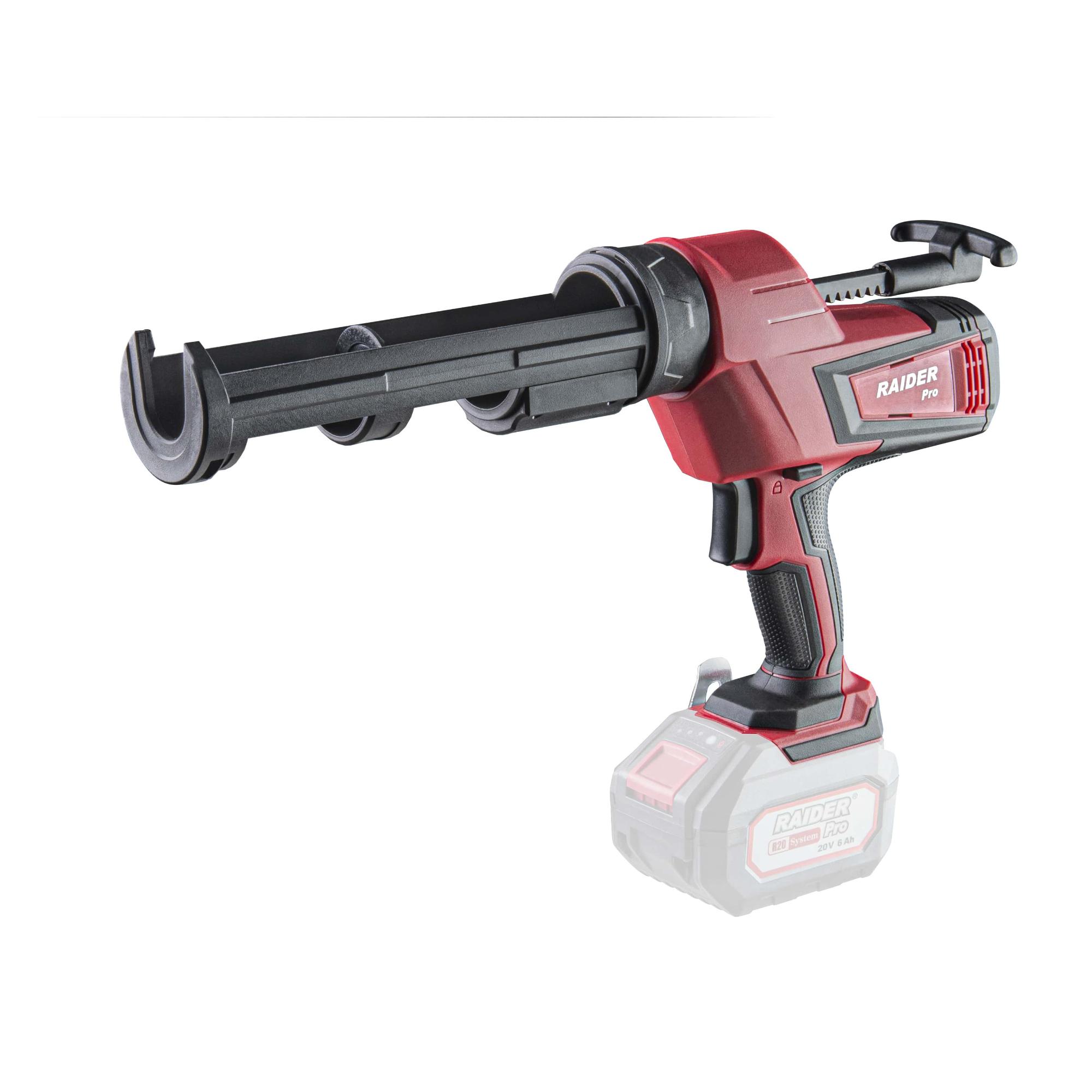 Pistol silicon electric Raider R20 RDP-SCG20 Solo, 20V, 310 ml, 4500N