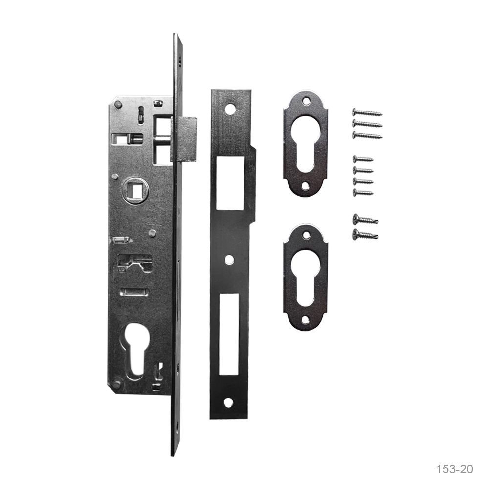 Broasca ingropata Kale, profil ingust, otel cromat, reversibila, placa frontala 23 mm, 153 x 85 mm