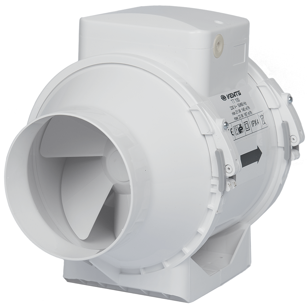 Ventilator inline gama VK01 pentru aport sau evacuare aer