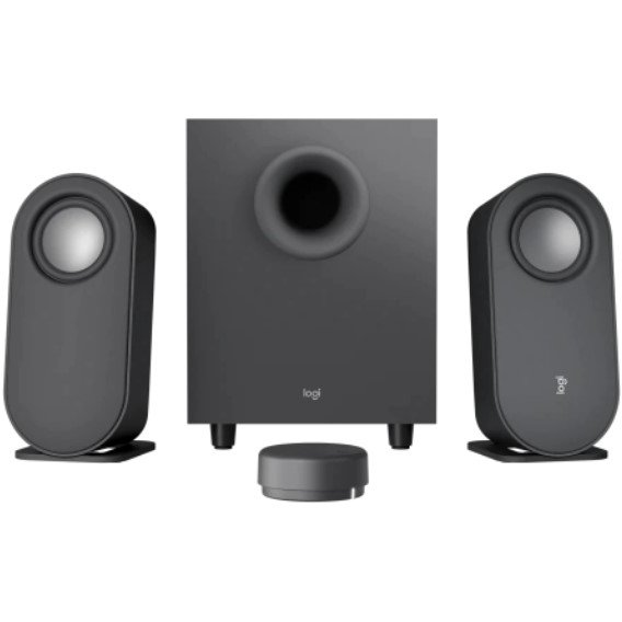 Boxe Z407 (980-001348) cu Subwoofer si Telecomanda Conectivitate Bluetooth RMS 40W Grafit