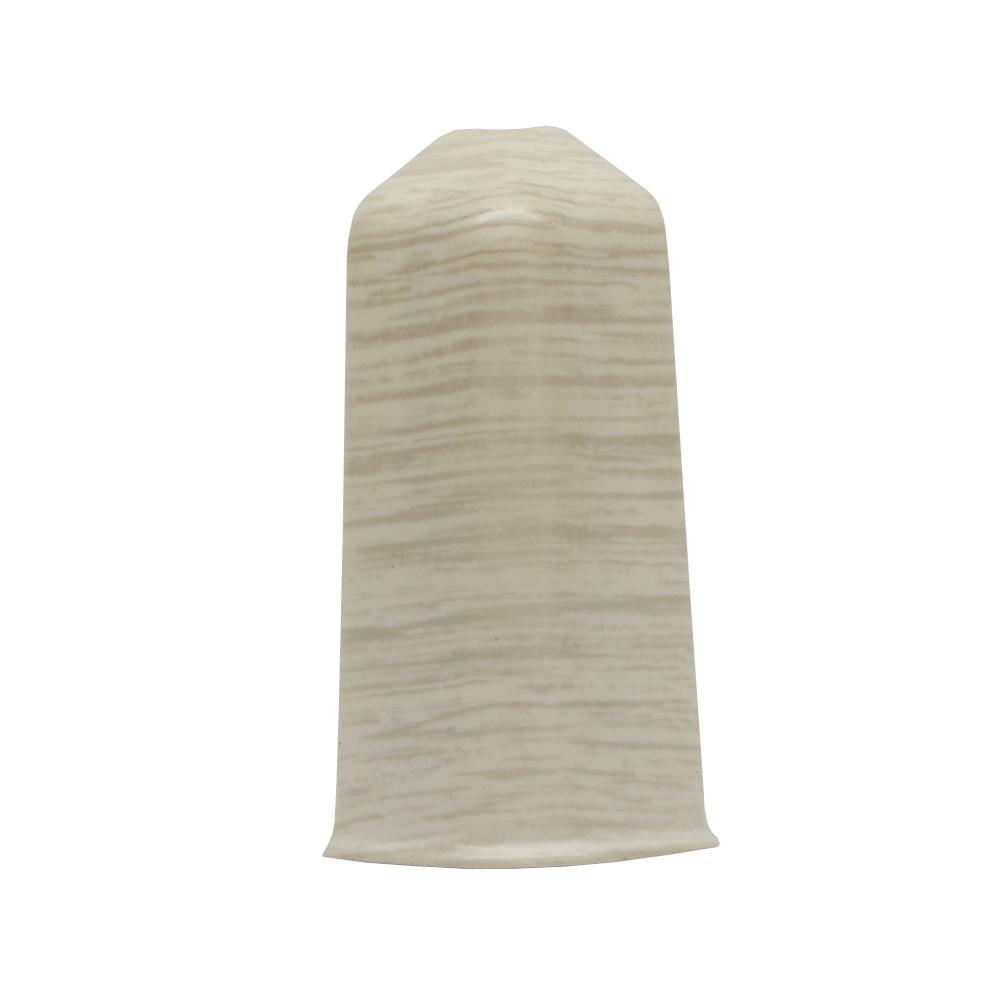 Set colt exterior plinta parchet, stejar Henry Chestnut, PVC, 80 x 22 mm, 2 bucati/set