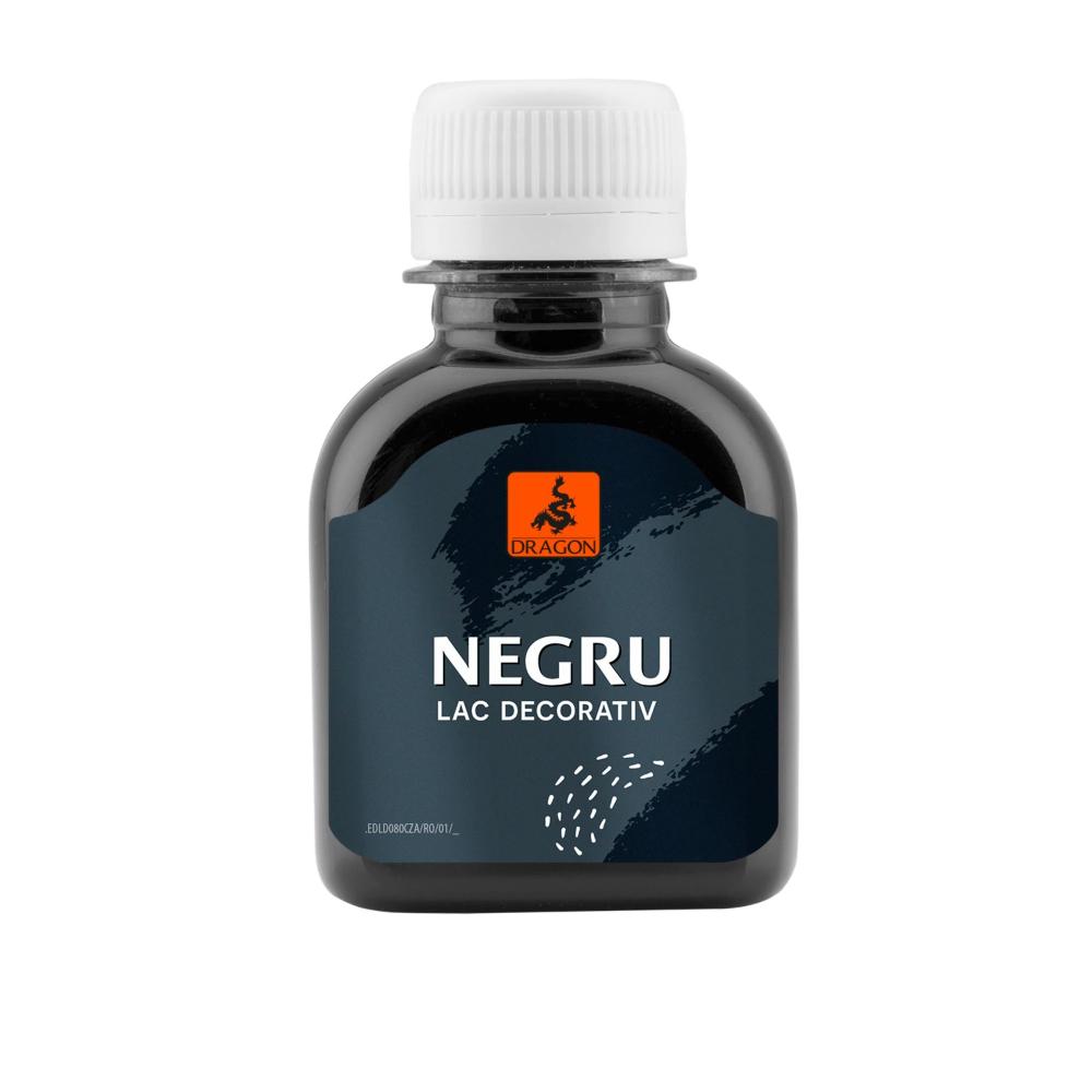 Lac decorativ Dragon Copper, negru, interior/exterior, 80 ml