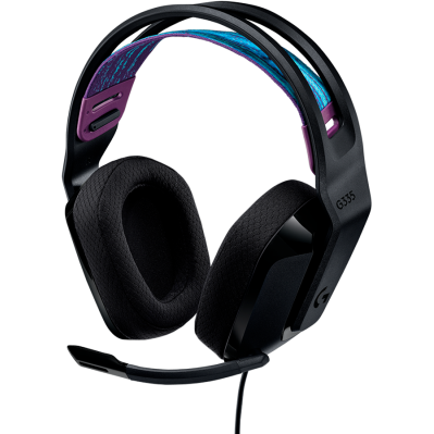 Casti Gaming G335 Minijack 3.5mm Multiplatforma Negre