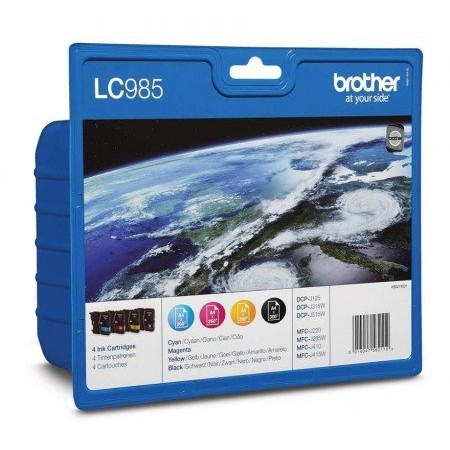 Pachet 4 tonere Brother LC985 - 300 pag x 1, 260 pag x 3