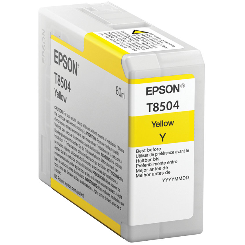 Cartus cerneala C13T850400 (T8504) yellow 80ml