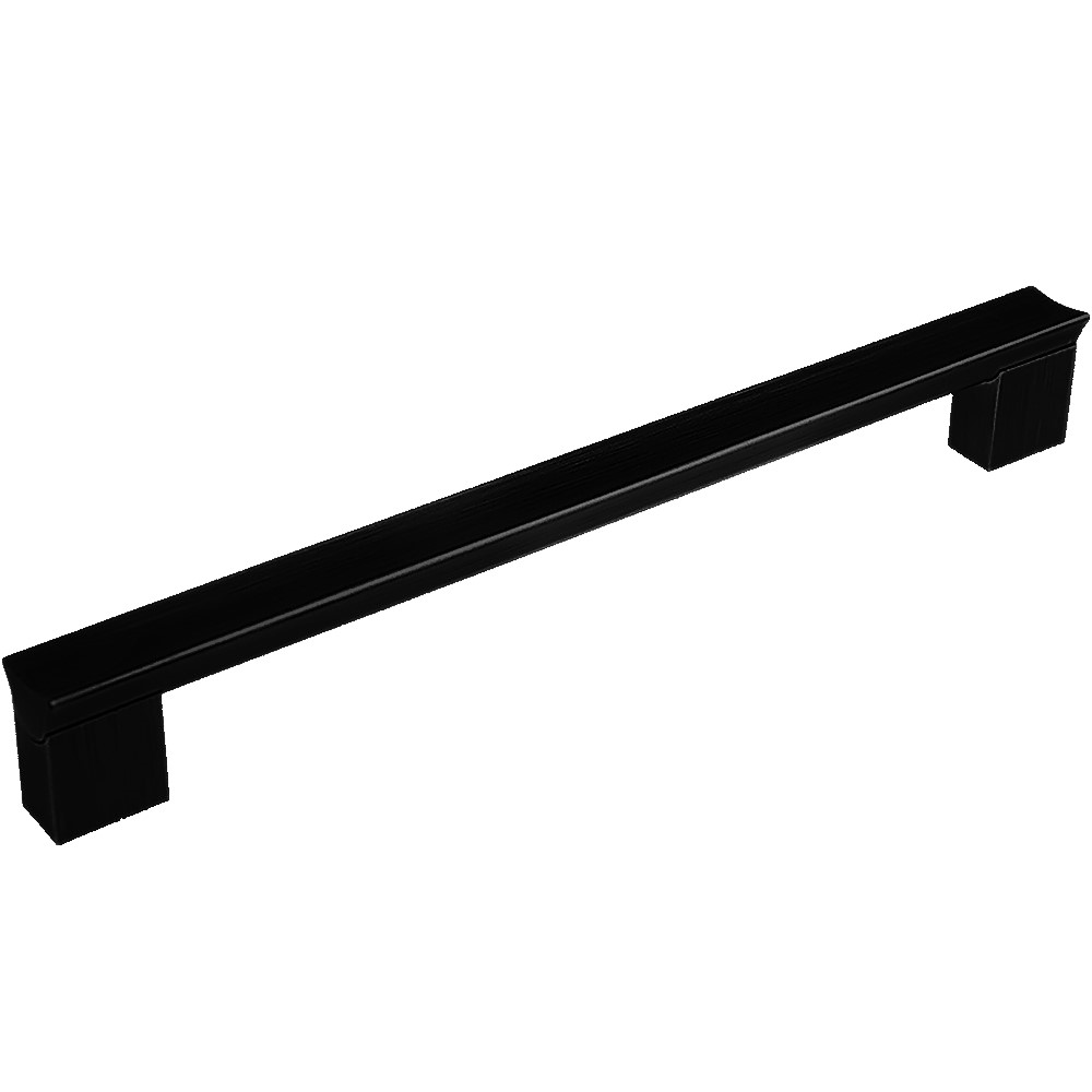 Maner aluminiu AA627 192 mm, negru anodizat