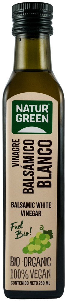 Otet balsamic bio din vin alb, 250ml Natur Green