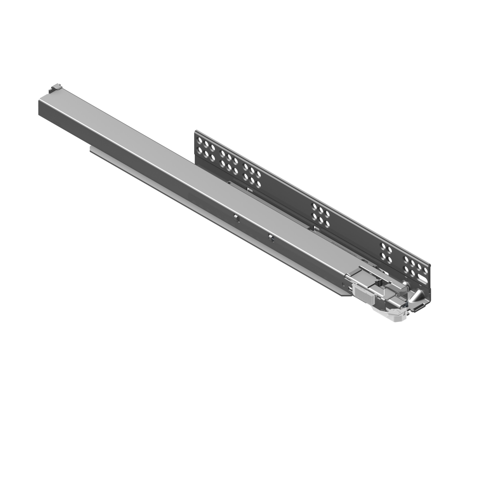 Glisiera dreapta Dynapro, otel, zincat, max.40 kg, 450 mm
