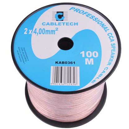CABLU DIFUZOR CCA 2X4.00MM TRANSPARENT