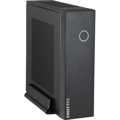 Carcasa IX-03B-OP, mini ITX, neagra, fara sursa