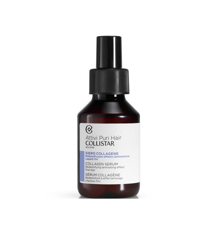 Ser tratament pentru par Colagen Collistar Attivi Puri Hair, 100 ml