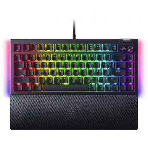 Tastatura  Mecanica BlackWidow V4 75% Gaming Switch Orange Tactile Gen-3 Negru