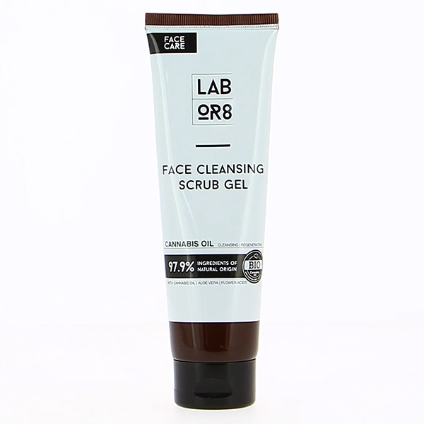 Gel Exfoliant Pentru Curatare Faciala, LABOR8 Hemp Oil, 125 ml