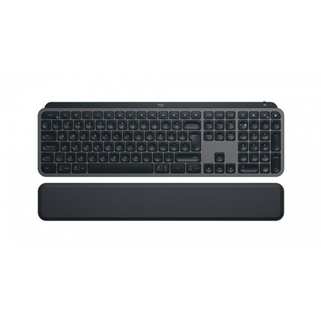 Tastatura Wireless MX Keys S Palmrest Bluetooth Layout US INTL Grafit