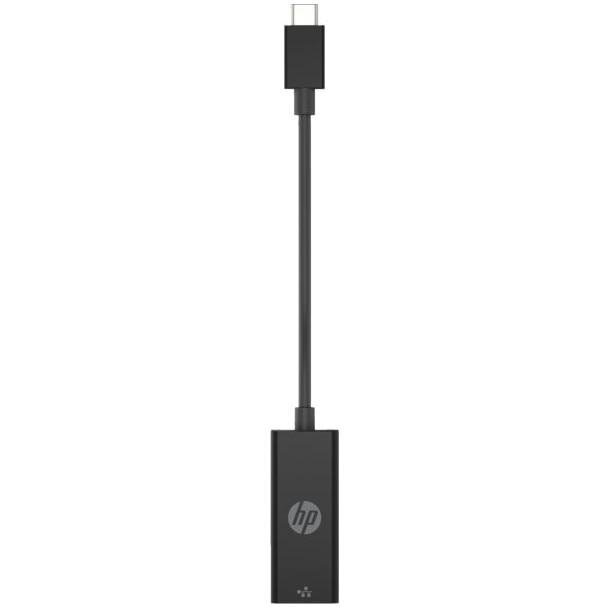 Placa Retea USB-C   RJ-45 Gigabit  LAN  10/100/1000Mbps 10cm Negru