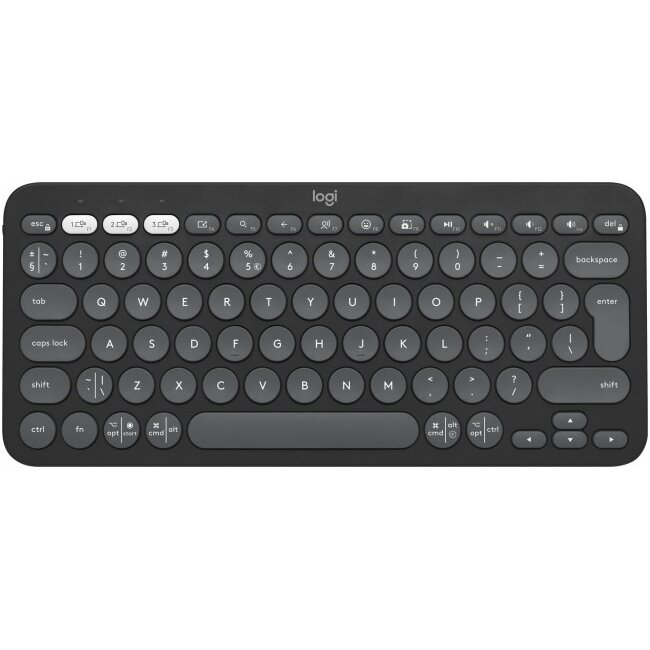 Tastatura Pebble Keys 2 K380s Gri
