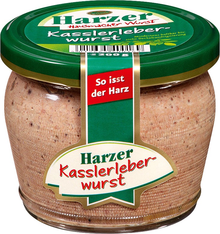 Specialitate din carne de porc, cu ficat, 200g Harzer