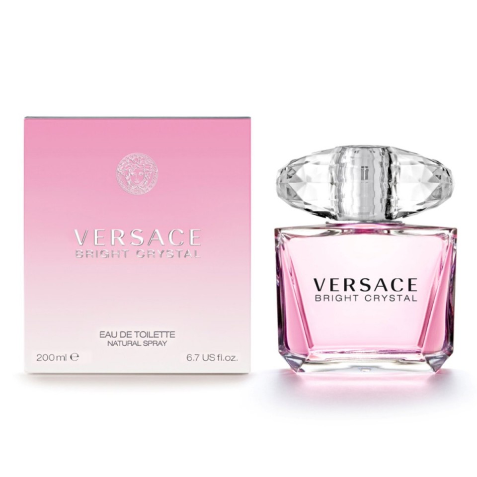 Versace Bright Crystal, Apa de Toaleta, Femei (Concentratie: Apa de Toaleta, Gramaj: 200 ml)