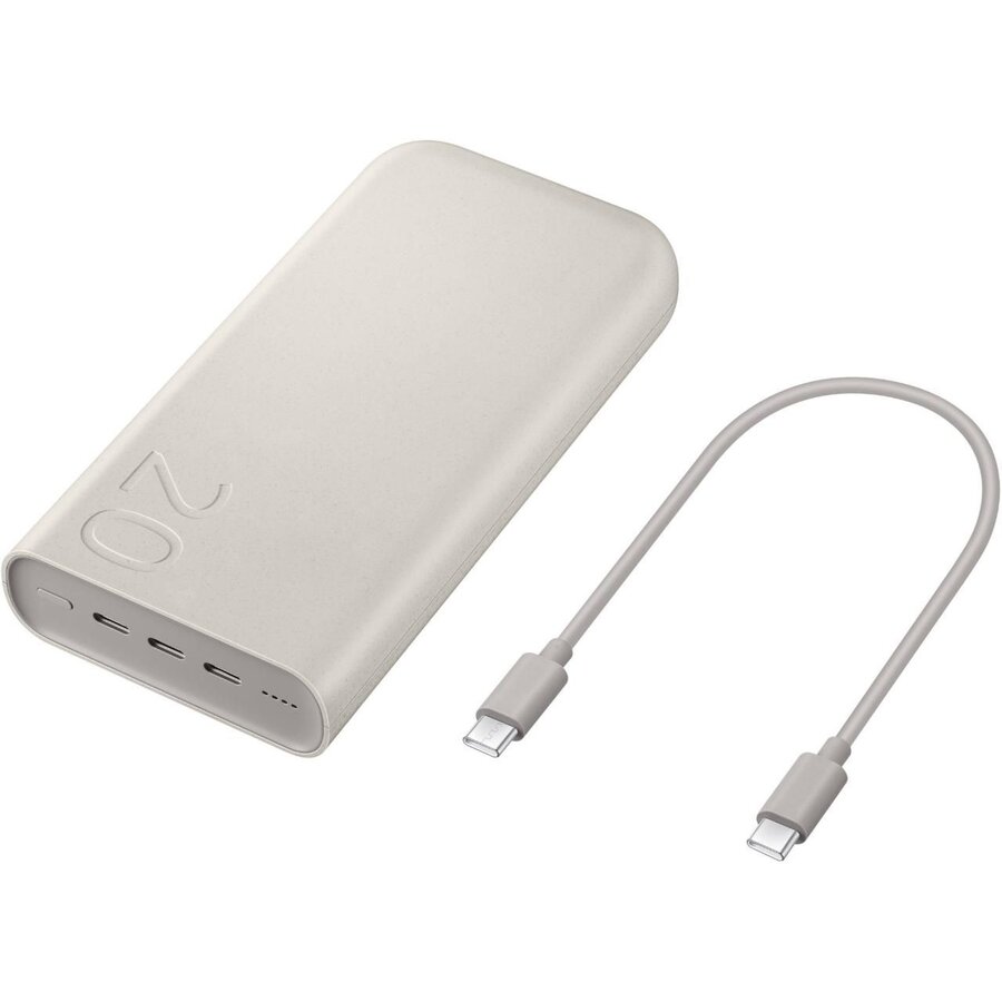 Acumulator Extern Original Common Fast Charging 20000mAh 45W Bej