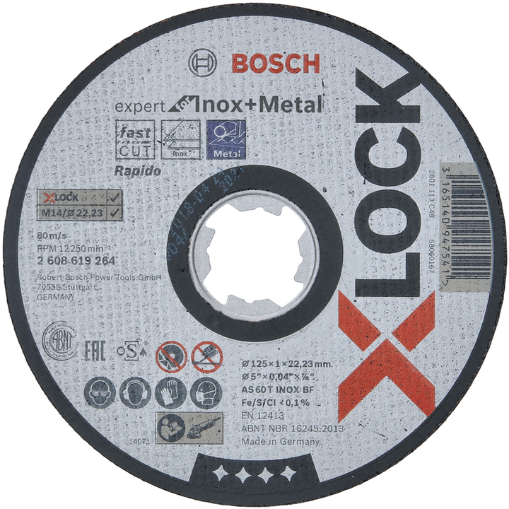Disc taiere metal 125 x 1 mm