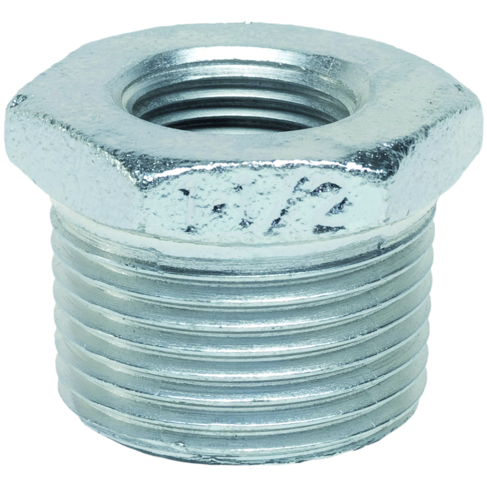 Reductie Gebo, fonta zincata, 2x1 1/2