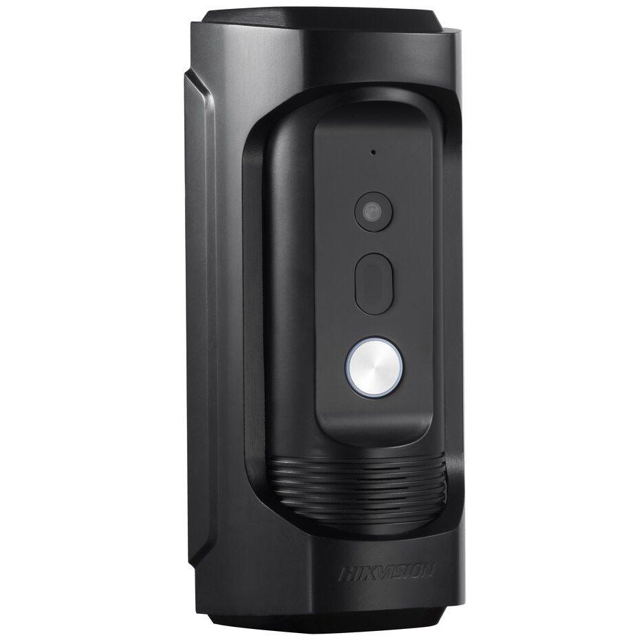 Post videointerfon standalone IP Hikvision DS-KB8113-IME1, 2MP, IR 3m, doorbell, acces de pe telefonul smart, PoE, IK9