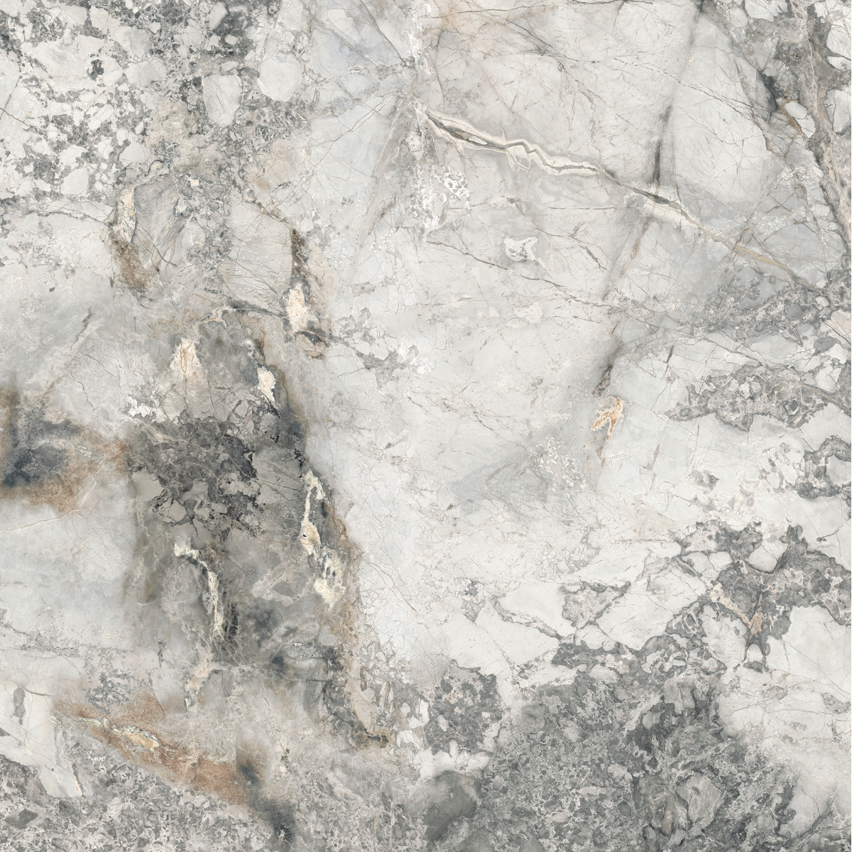 Blat bucatarie Kronospan Slim Line Plus K552 SU White Iceberg Marble, mat, marmura, 4100 x 650 x 12 mm