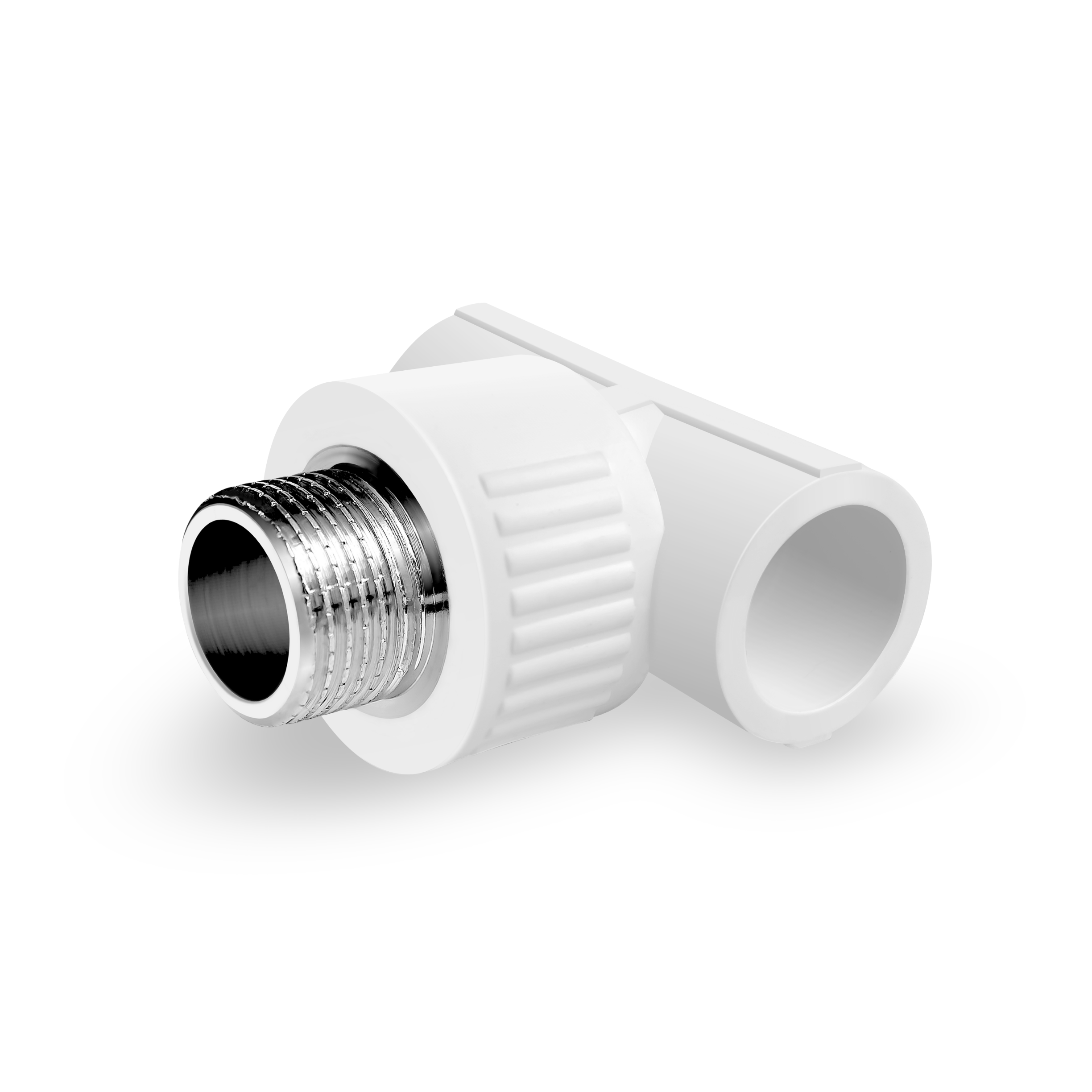 Teu PPR 32 mm, 1, filet exterior, alb