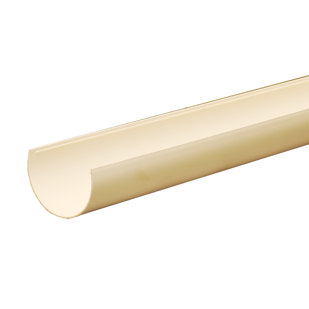 Jgheab PVC Regenau, 125 mm, alb, L= 3 m