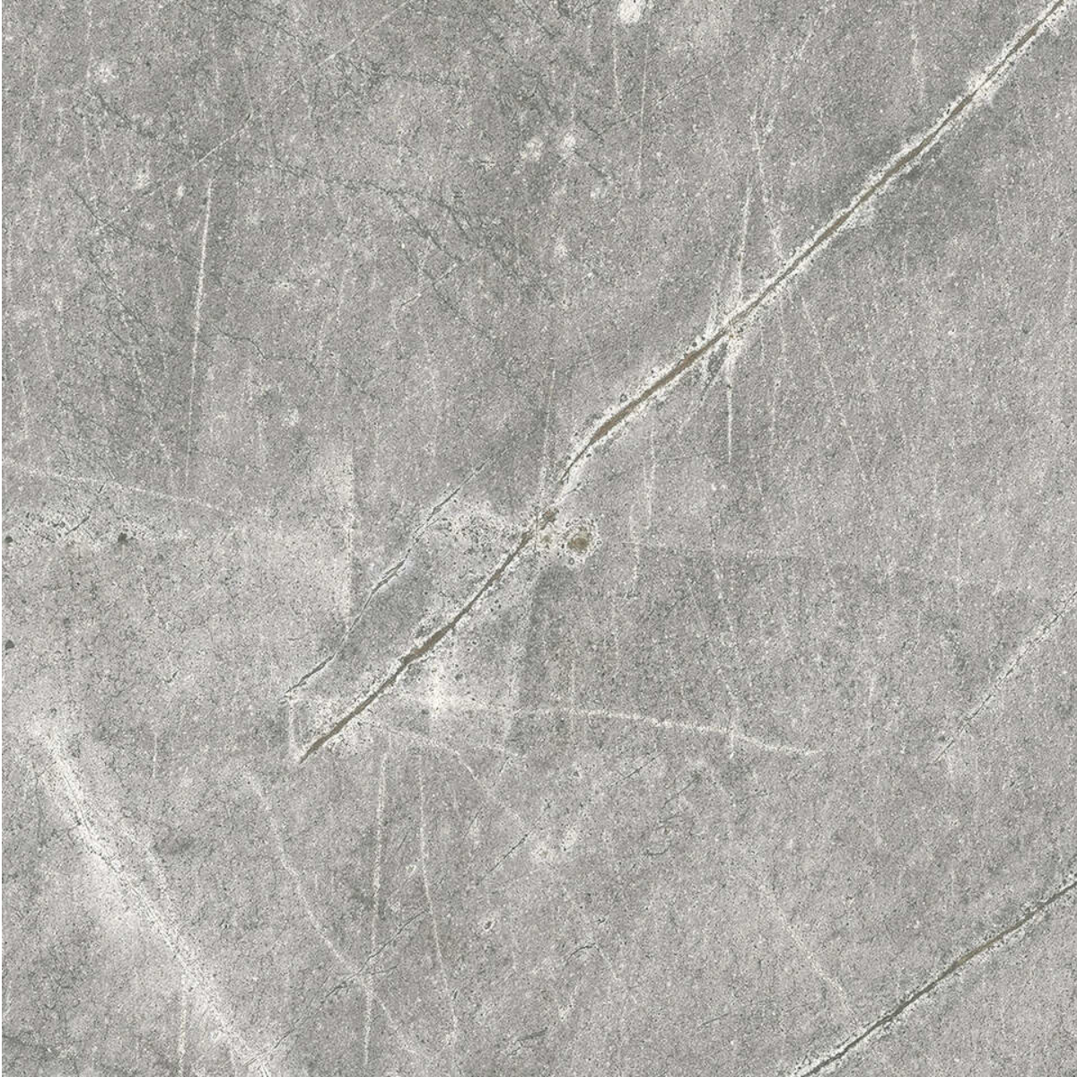 Blat bucatarie Kronospan Slim Line Plus K368 Grey Atlantic Marble, finisaj Pallazo Touch, decor piatra, 4100 x 650 x 12 mm