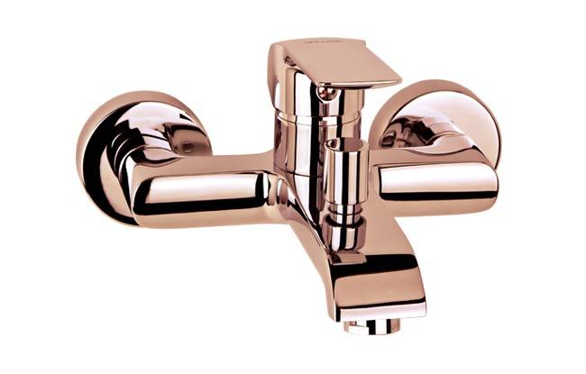 ROSE GOLD Baterie pentru cada dus 2445230