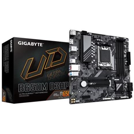 Placa de Baza B650M D3HP AX DDR5 AM5 Wi-fi BT mATX