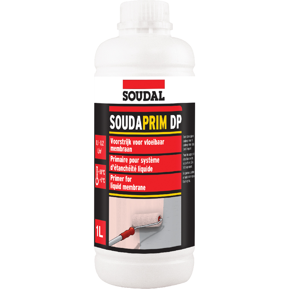 Grund membrana hidroizolatoare lichida Soudal Soudaprim SHS, interior, 1 litru