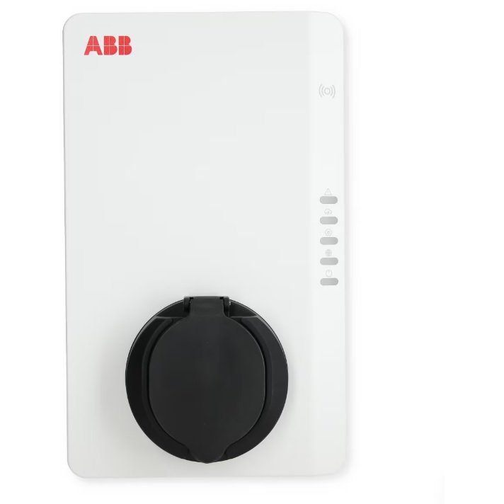 Statie de incarcare ABB Terra AC 22 kW, trifazica,priza type 2, RFID ABB 6AGC082152, fara cablu, IP54