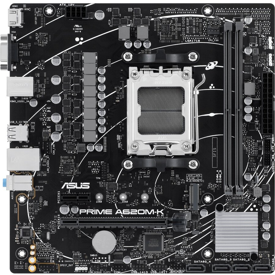 Placa De Baza PRIME A620M-K Socket AM5
