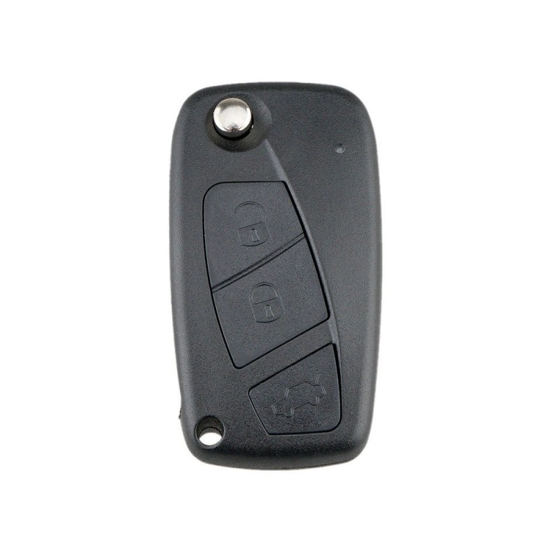 Carcasa Cheie Auto Techstar® compatibila cu Fiat Punto, Ducato, Stilo, Panda, Bravo, Idea, Doblo, 3 Butoane