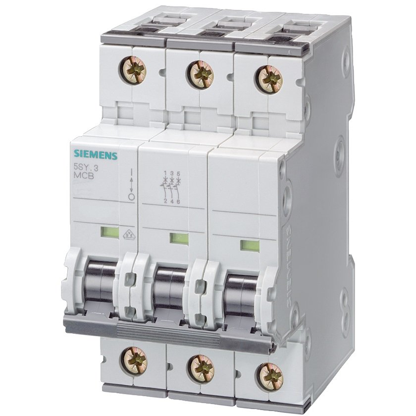Siguranta automata 3P 40A 6kA curba C Siemens 5SY6340-7