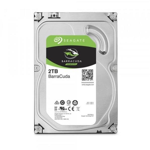 HDD Seagate BarraCuda, 2TB, 7200rpm, 256MB cache, SATA-III