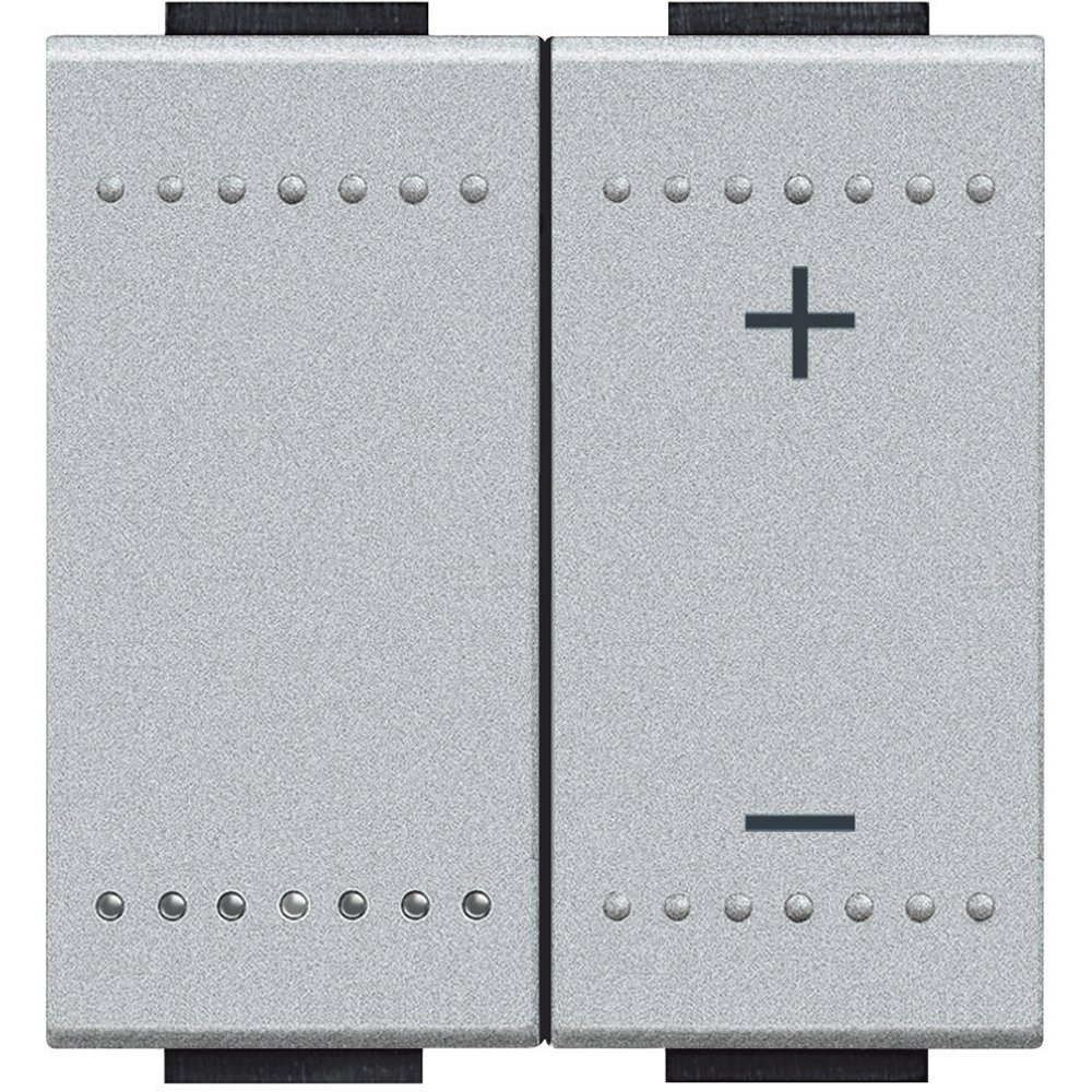 Variator universal cu comanda tactila Bticino Living Light NT4411N, argintiu