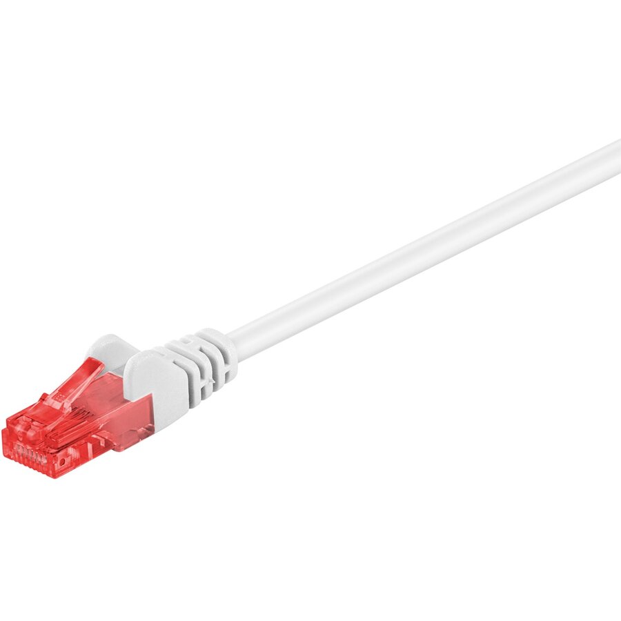 Patchcord U/UTP Cat6 5m White