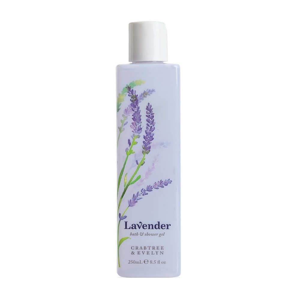 Gel de dus relaxant pentru toate tipurile de piele Crabtree & Evelyn, Lavander, 250 g