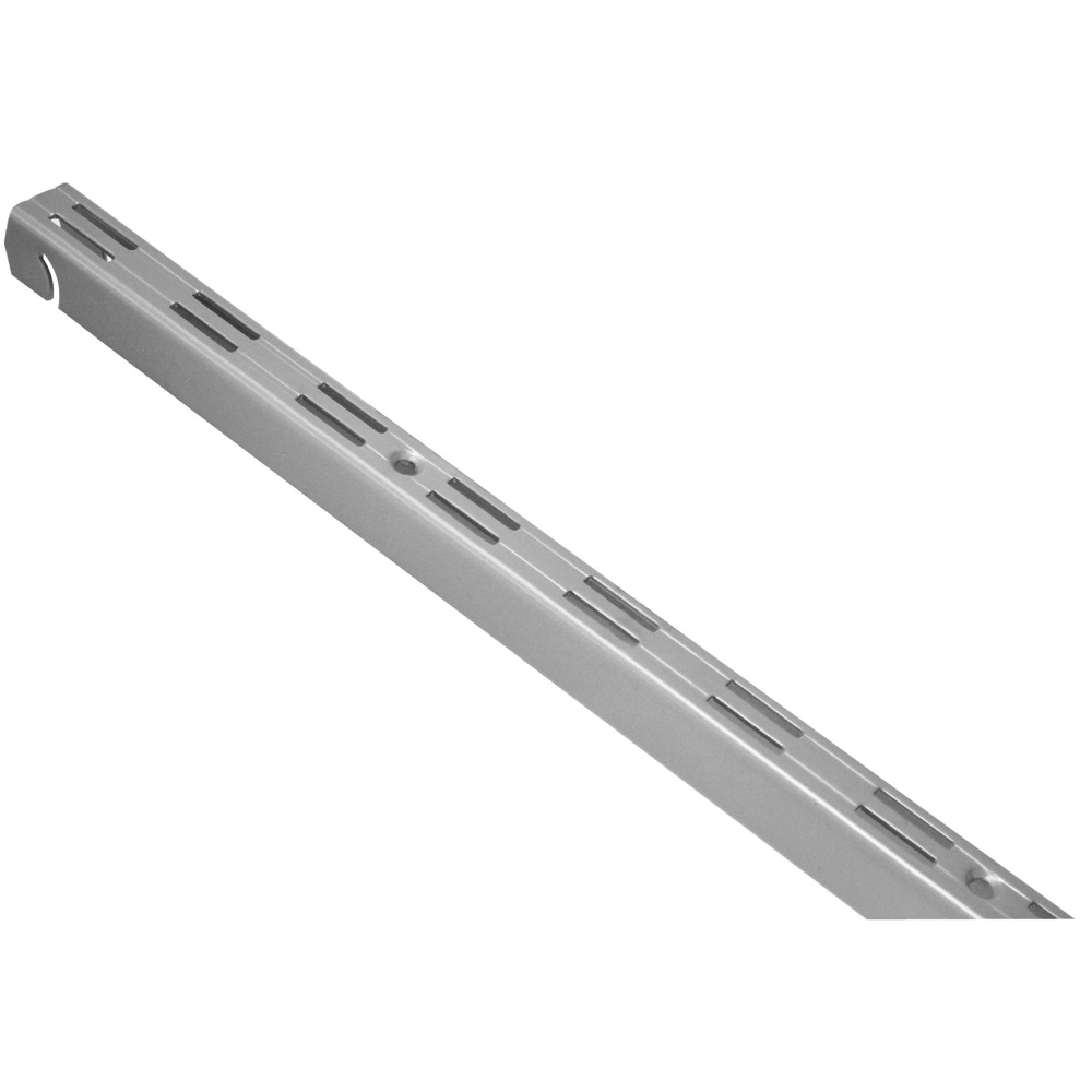 Vergea verticala pentru sina orizontala, metal, gri, 2000 mm lungime