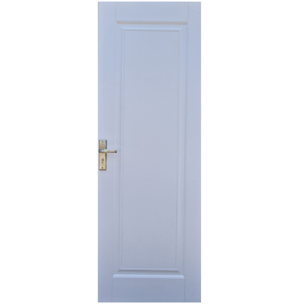 Usa interior plina Pamate M03, reversibila, MDF, alb, toc 10 cm, 200 x 60 x 4 cm