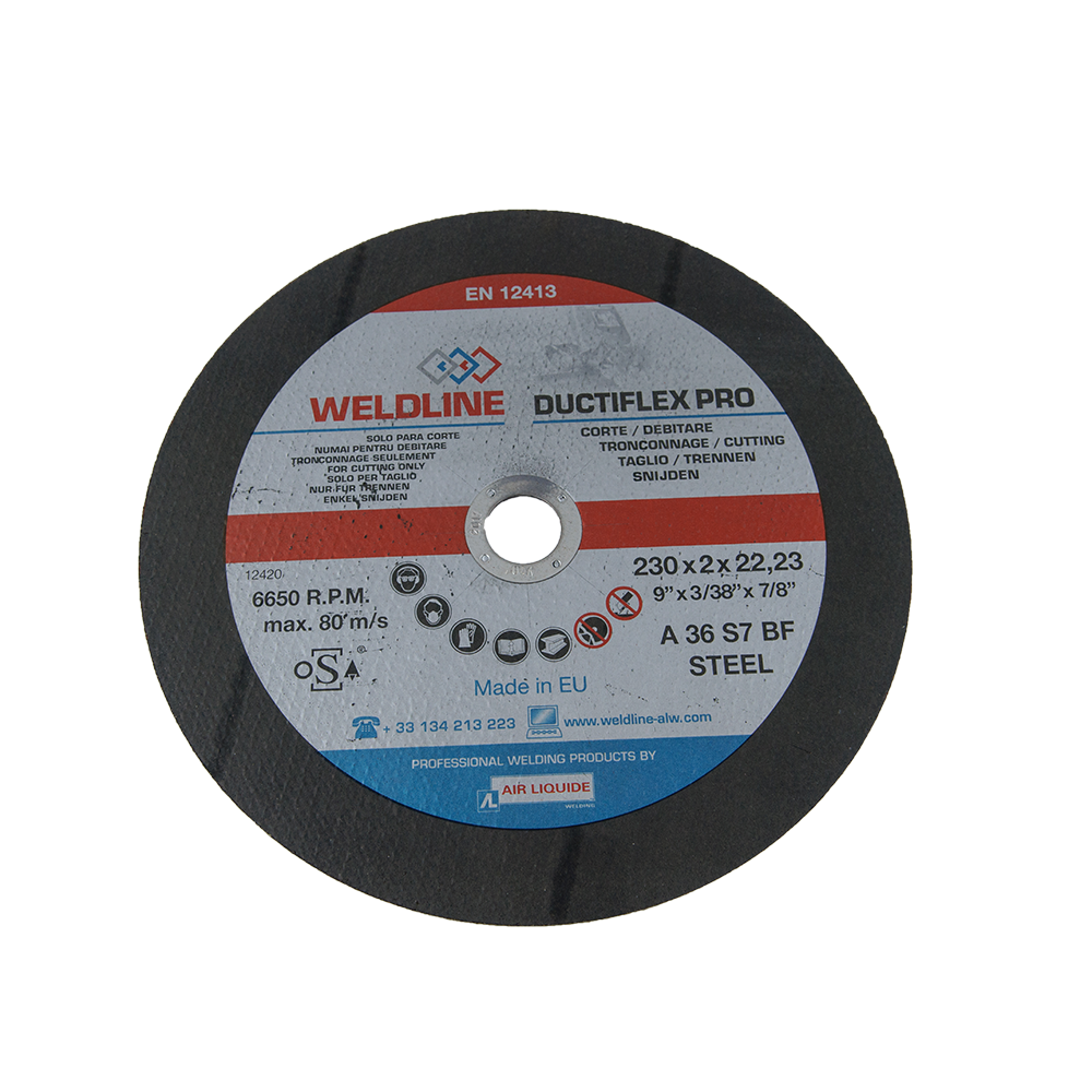 Disc debitare Ductiflex Pro, inox, 230 x 2 mm