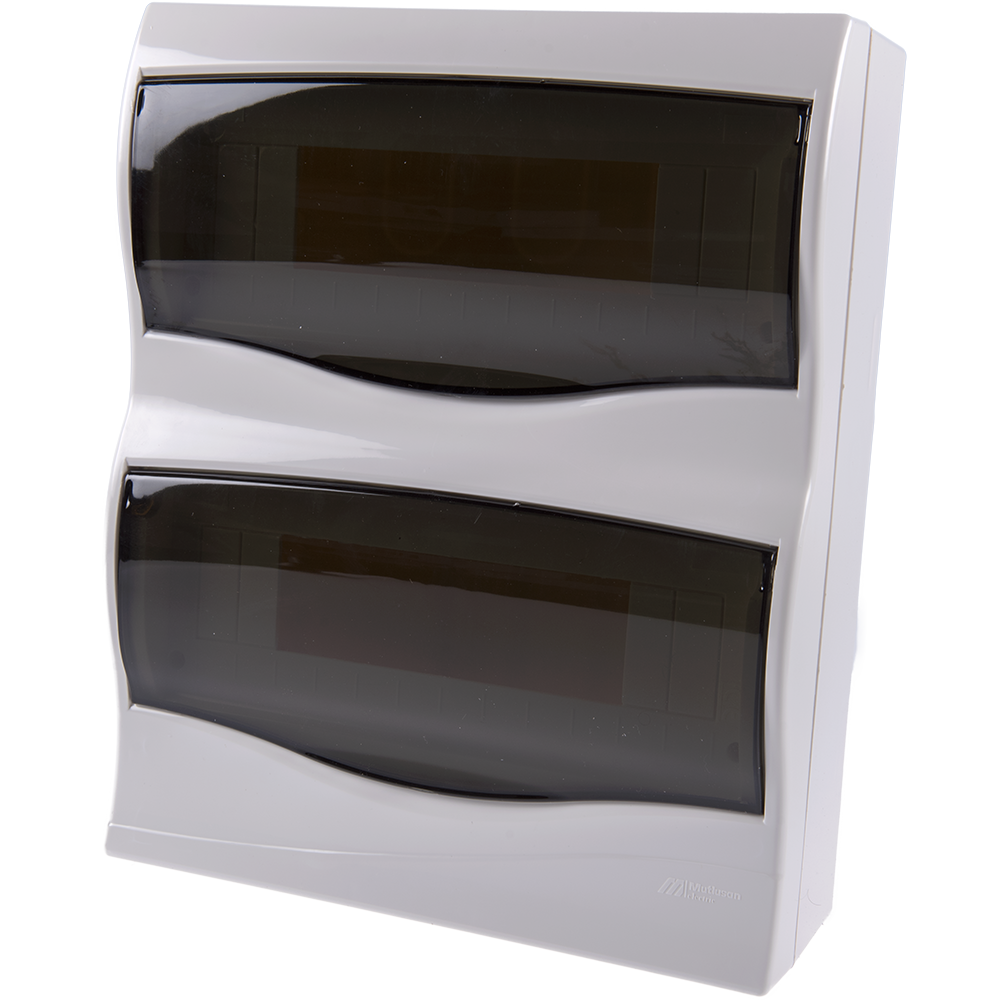 Tablou distributie aparent Meksbox, 24 (12+12) locuri, IP40